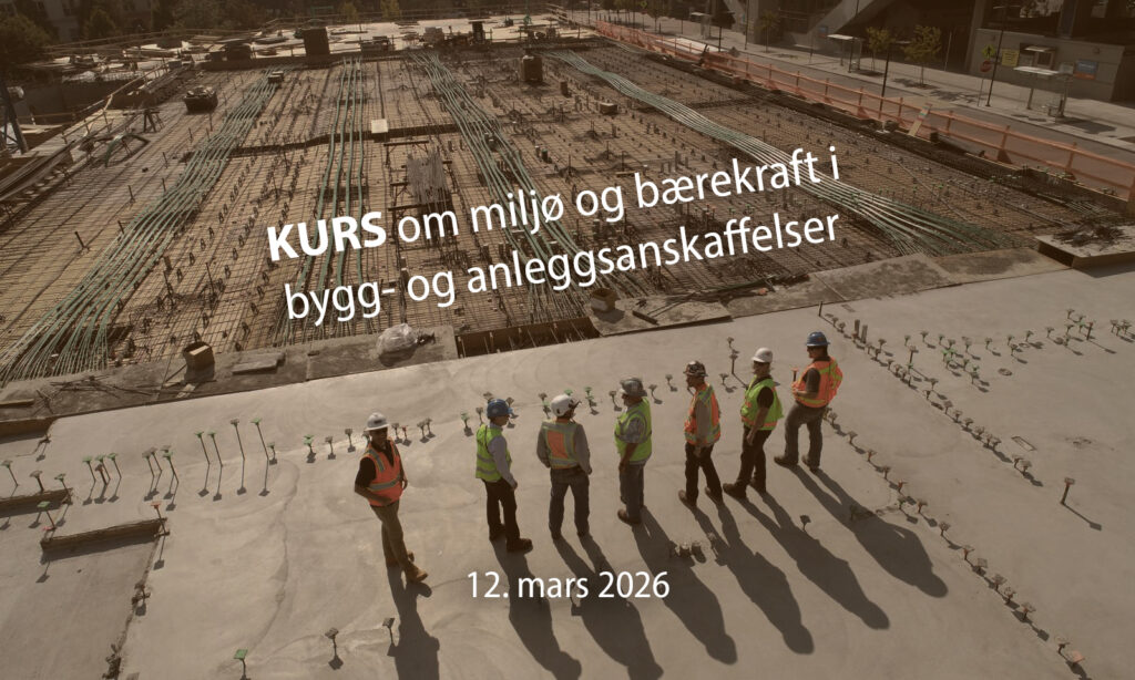KURS om miljø og bærekraft - endelig versjon